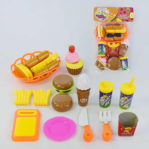 Набір "Продукти на липучках" 1027 Fun Game (6983398380371) - фото 1