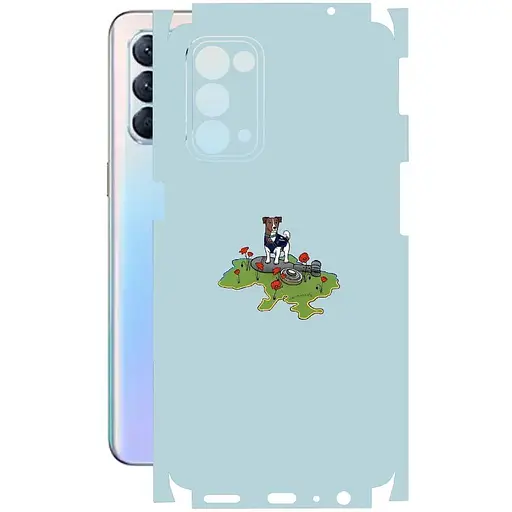 Захисна плівка StatusSKIN для Oppo Reno 5 4G Корпус Вініл Патрон 2 - фото 1