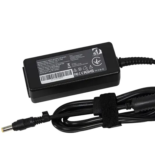 Блок живлення 1StCharger для ноутбука Asus 36W 12V 3A 4.8x1.7 + кабель живлення Retail BOX