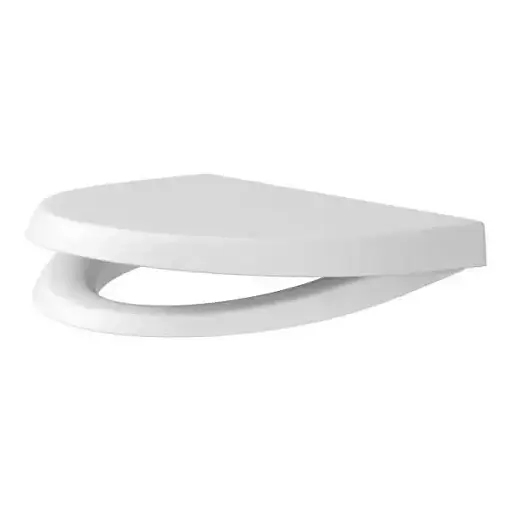 Сидение для унитаза с микролифтом Cersanit Parva K98-0122 из дюропласта антибактериальное - фото 1