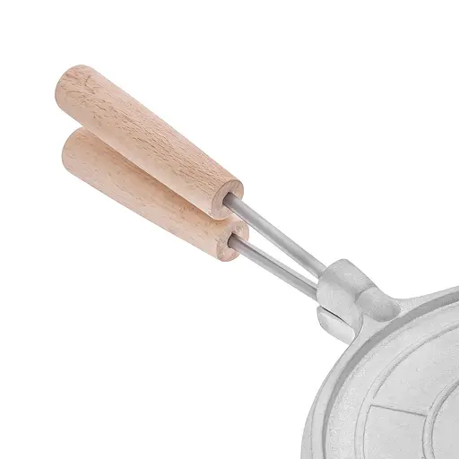 Форма для випічки вафель і вафельних коржів вафельниця тортівниця кругла 180 мм, Ласунка 81849 - фото 8