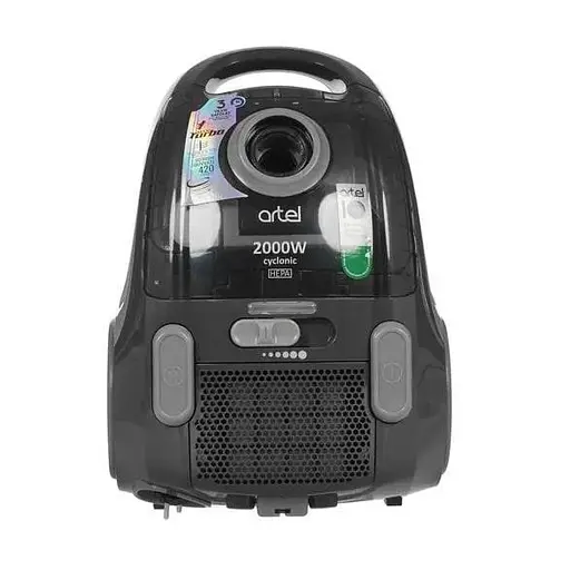 Пылесос безмешковый Artel VCC 0120 Grey - фото 3