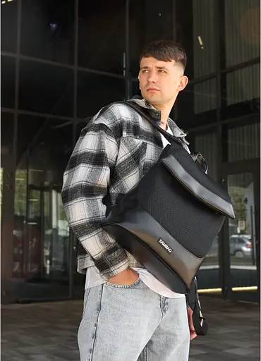 Чоловічий рюкзак Sambag 37х31х14 см 000305558 - фото 3