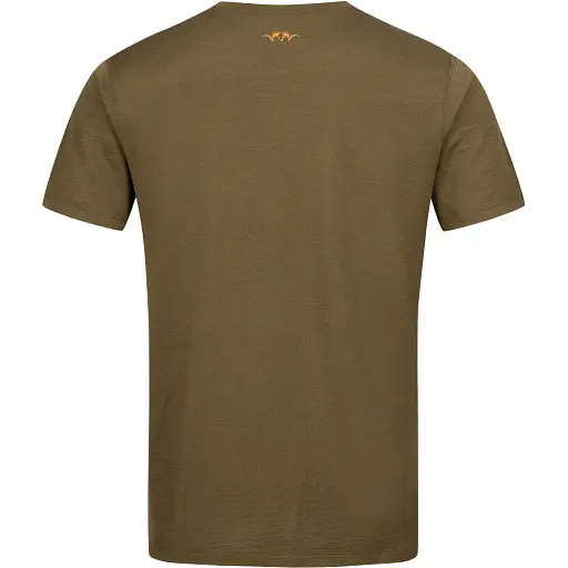 Футболка Blaser Active Outfits Men's Merino Base 160 T L Dark Olive - фото 3