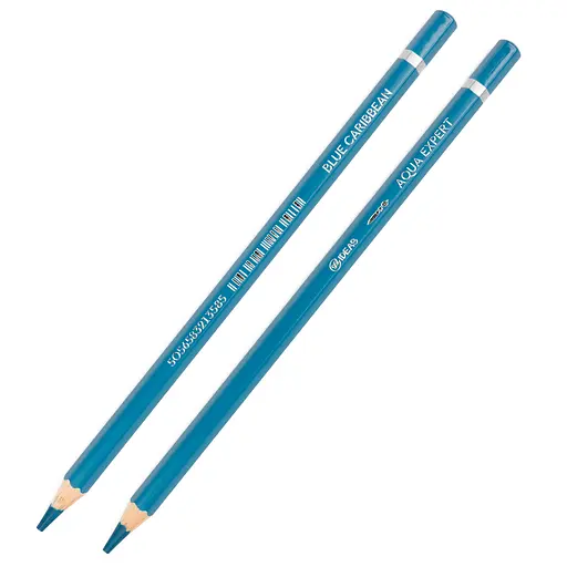 Карандаш акварельный 99IDEAS "Aqua Expert", Blue Caribbean/Синий карибский, 99AE-BLCAR - фото 2