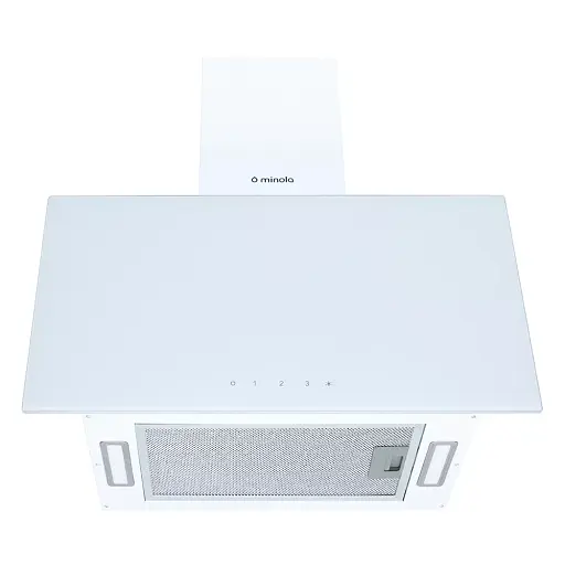 Вытяжка декоративная наклонная Минола HVS 6744 WH 1100 LED - фото 4