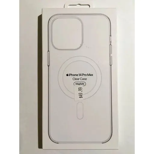 Оригинальный противоударный чехол Apple Clear Case MagSafe для iPhone 14 Pro Max (6.7") Прозрачный (MPU73ZM/A) - фото 2
