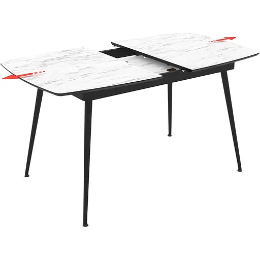 Стіл Avanti YENSE Marmo Mat 145-185x80 см - фото 3