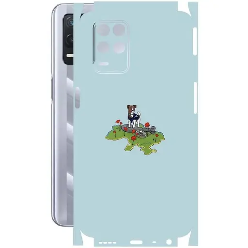 Защитная пленка StatusSKIN для Realme Narzo 30 5G 2021 Корпус Винил Патрон 2 - фото 1