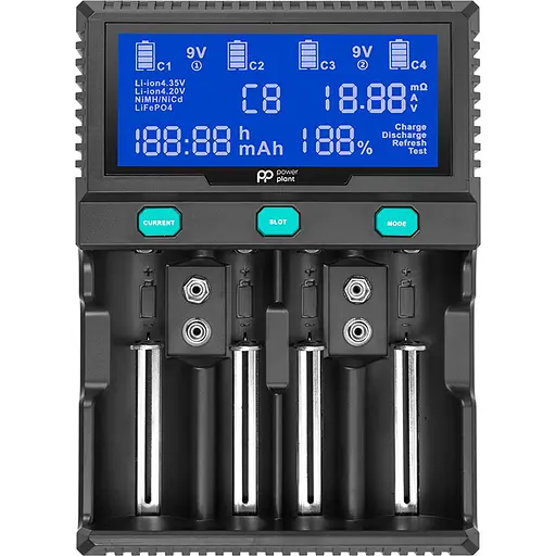 Зарядное устройство для PowerPlant PP-A4 для аккумуляторов AA, AAA