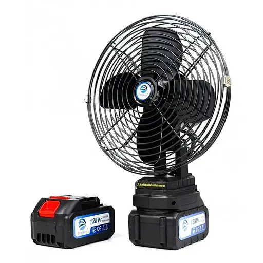 Вентилятор бездротовий VAP-8 8" (2 акумулятори) 21V з автообігом