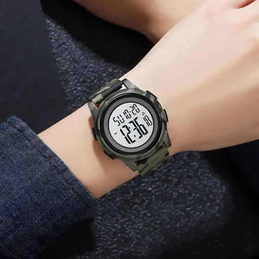 Тактичний водостійкий кварцовий годинник Skmei Military New - фото 6