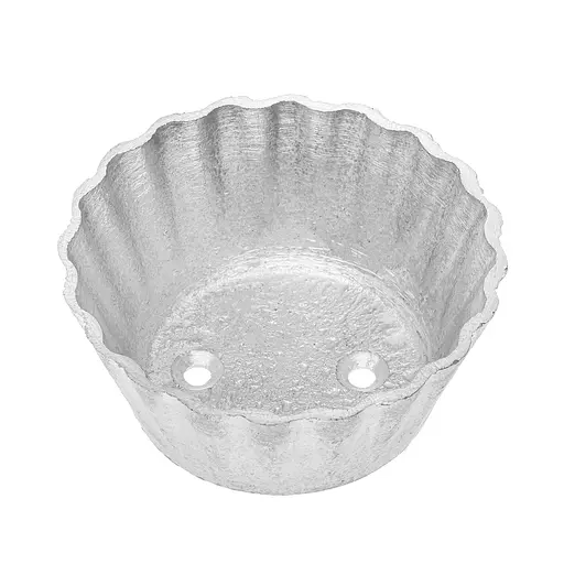 Форма алюмінієва для випікання кексів "Ромашка" 8x5.5x3.7 см, Хлібпром 84084 - фото 4