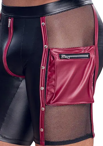 Чоловічі шорти Nek L (чорний з червоним) - фото 12