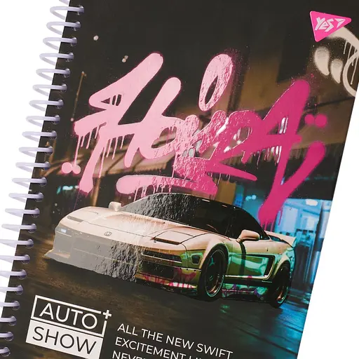 Блокнот Yes Auto show Honda А5, 64 листа, в клетку (152014) - фото 2