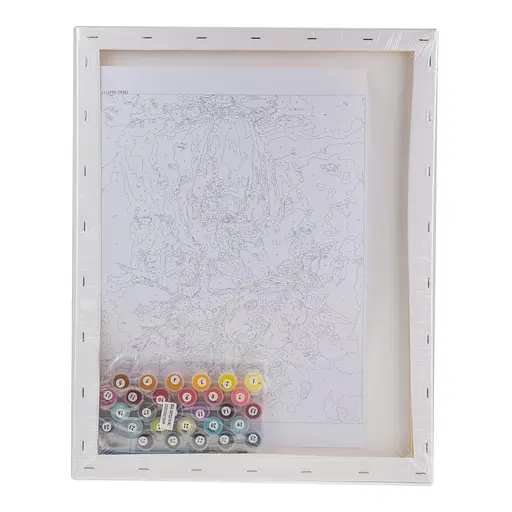 Набір для розпису по номерах "Буяння фарб у букеті" 40*50 см, IDEA2-GX47111, ТМ "99IDEAS" - фото 6