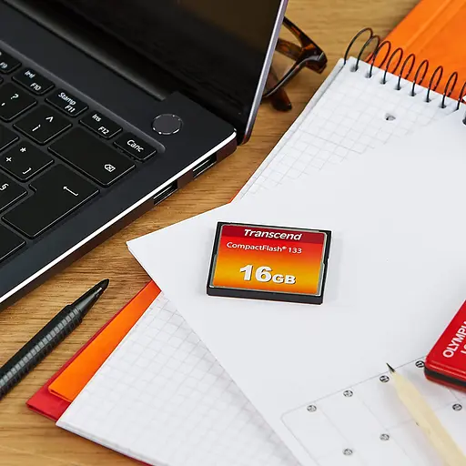 Карта памяти Transcend 16GB Compact Flash CF 133X (TS16GCF133) - фото 2