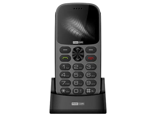 Телефон кнопочный Maxcom MM471 с док станцией - фото 2