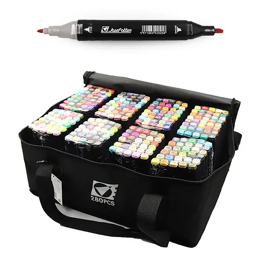 Набор скетчмаркеров, 280 шт., 280 цветов, в сумке