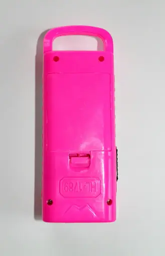 Светодиодный фонарик HL-1789 розовый компактный аккумуляторный ручной LED - фото 3