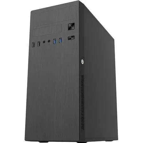 Корпус GameMax ET-212 черный, без БП, Midi Tower, ATX/Micro ATX/Mini ITX, 2xUSB 3.0, 2xUSB 2.0 (ET-212-NP-U3) - фото 1