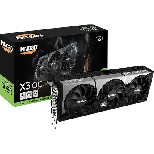 Відеокарта GeForce RTX5080 16GB Inno3D X3 OC (N50803-16D7X-17603930)