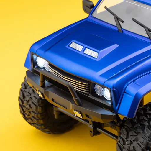 Машинка Otamanko 4x4 полноприводный пикап с камерой синий - фото 5