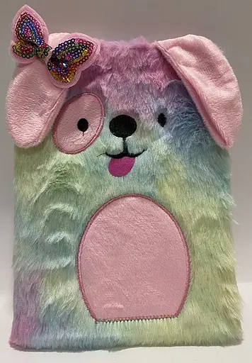 Блокнот пухнастий Собачки, А5, 80 аркушів, клітинка, 80 г/м² (В асортименті) - фото 2