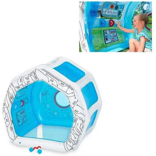 Игровой центр Bestway BW 52632 с 6 мячиками 125×105×117 см - фото 2
