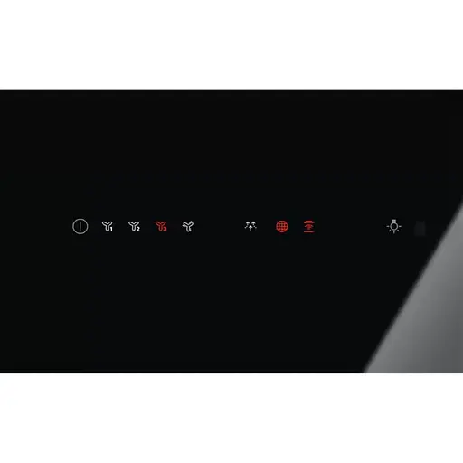 Витяжка Electrolux вертикальна 60 см 700м куб год. Hob2Hood чорний - фото 3