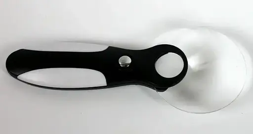 Лупа с LED подсветкой ручная WD-414 увеличительное стекло фонарик для чтения - фото 2