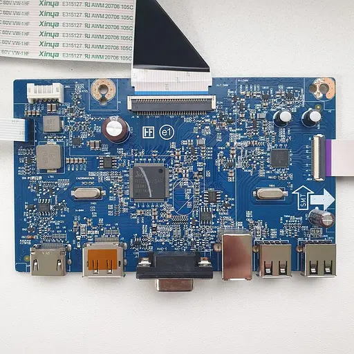 Материнская плата монитора Dell P2219H (5E42J01011) "Б/У" - фото 2