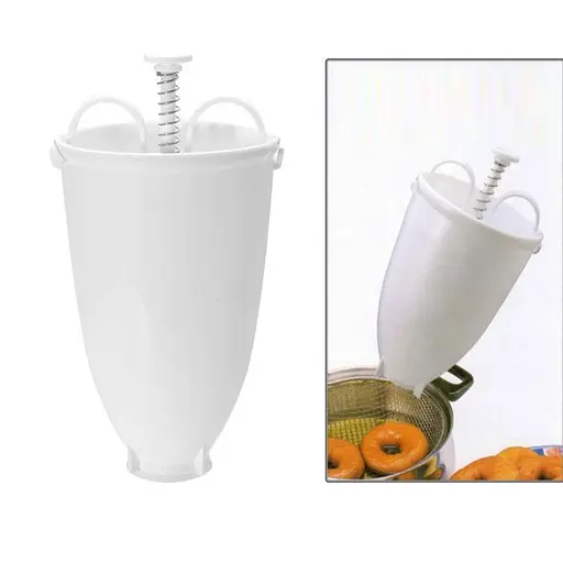 Ручний диспенсер дозатор форма для приготування пончиків і донатів "Майстер пончик", Kitchen Master 82303 - фото 2