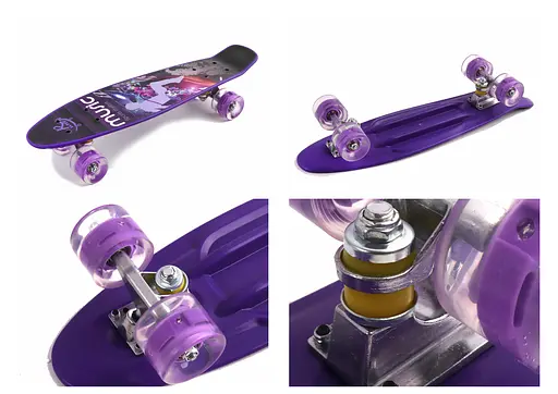 Пенни борд, колеса PU, со светом, SC20410 - фото 2