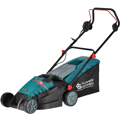 Газонокосарка електрична Konner & Sohnen KS 38LM-BL 1400В 38 см (KS 38LM-BL) - фото 1