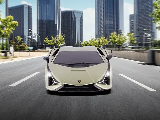 Машинка Revell Lamborghini Sián на управлінні сріблястий 24691 - фото 4