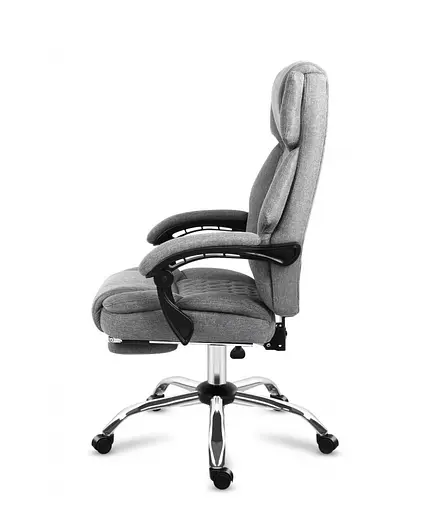 Крісло офісне Markadler Boss 6.0 Grey з масажем - фото 3
