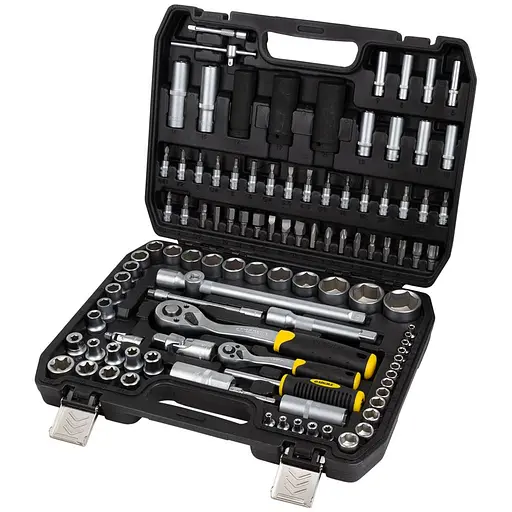 Набор насадок торцевых и бит Sigma 1/4" 1/2" 114 шт CrV (6003781) - фото 1