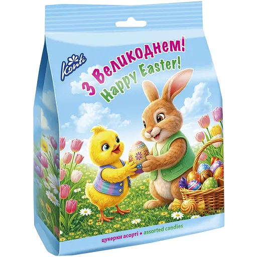 Цукерки Konti З Великоднем! асорті 197 г - фото 1
