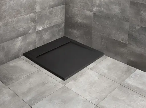 Душовий піддон Radaway Teos C 80x80 чорний HTC8080-54 - фото 1
