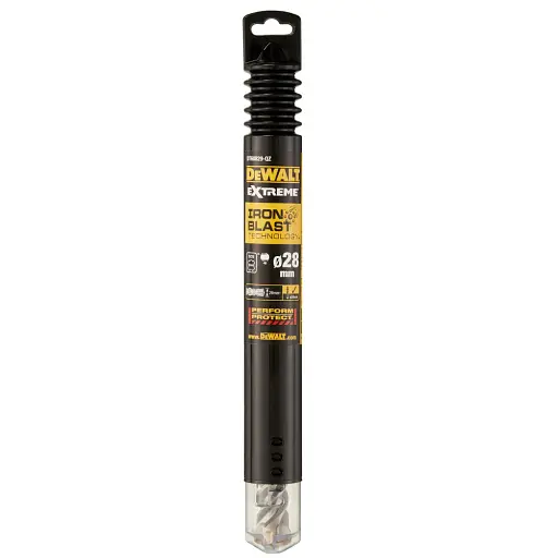 Бур DeWalt SDS-Max XLR 4 кромки 28 x 250 x 380 мм (DT60829) - фото 2