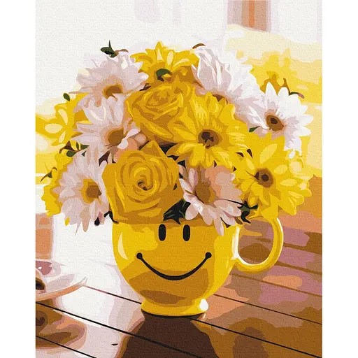 Картина по номерам Букетик счастья Brushme 40x50 см разноцветная 000276470