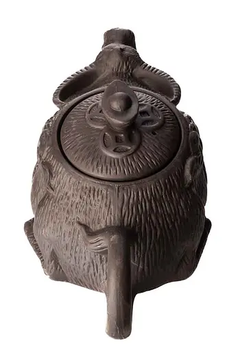 Ісинський чайник Буйвол багатства, 450 мл - Рудий - фото 8