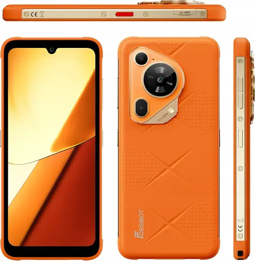 Смартфон Fossibot F112 Pro 8/256 Гб Flame Orange Глобальная версия - фото 2