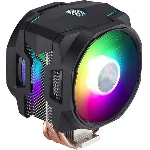 Кулер для процесора Cooler Master MasterAir MA610P ARGB алюміній та мідні теплові трубки 2x120 мм ARGB для Intel - фото 1