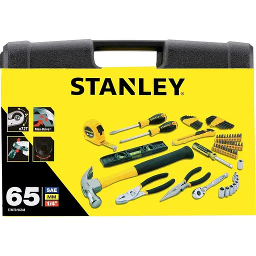 Набір інструментів Stanley універсальний для різноманітних завдань 65 предметів (STMT0-94248) - фото 4