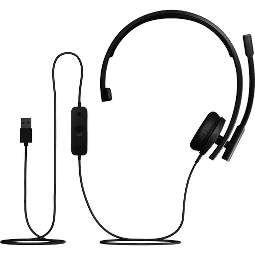 Наушники H570e Corded Mono BLACK-USB-C (981-001427) Logitech teh0021826 - фото 3