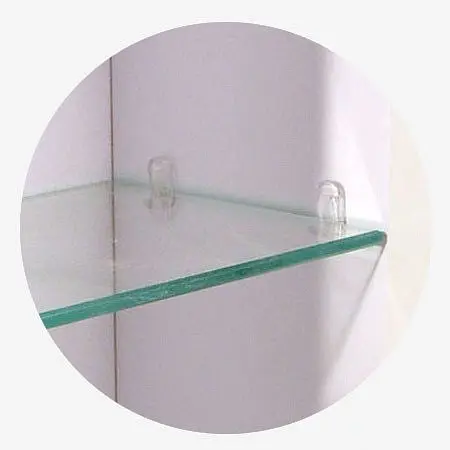 Дзеркало ПіК Сімпл з шафкою та LED підсвіткою 70 см ліве Металік 30412 - фото 5