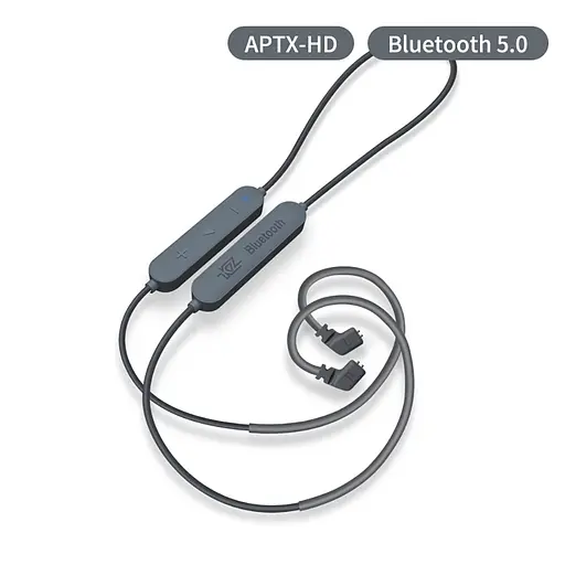 Bluetooth-адаптер KZ APTX-HD Bluetooth 5.0 cable upgrade Wire C pin сірий - фото 5