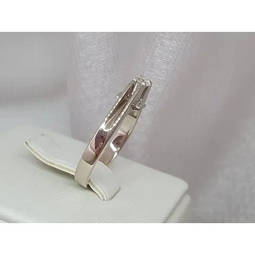 Золотое кольцо с бриллиантом. 101107Б 16,5 - фото 3